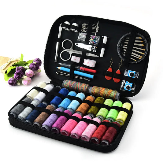 97pcs Sewing Kit with Sewing Supplies And Accessories - 24-Color Threads, Needle And Thread Kit Products for Emergency Repairs