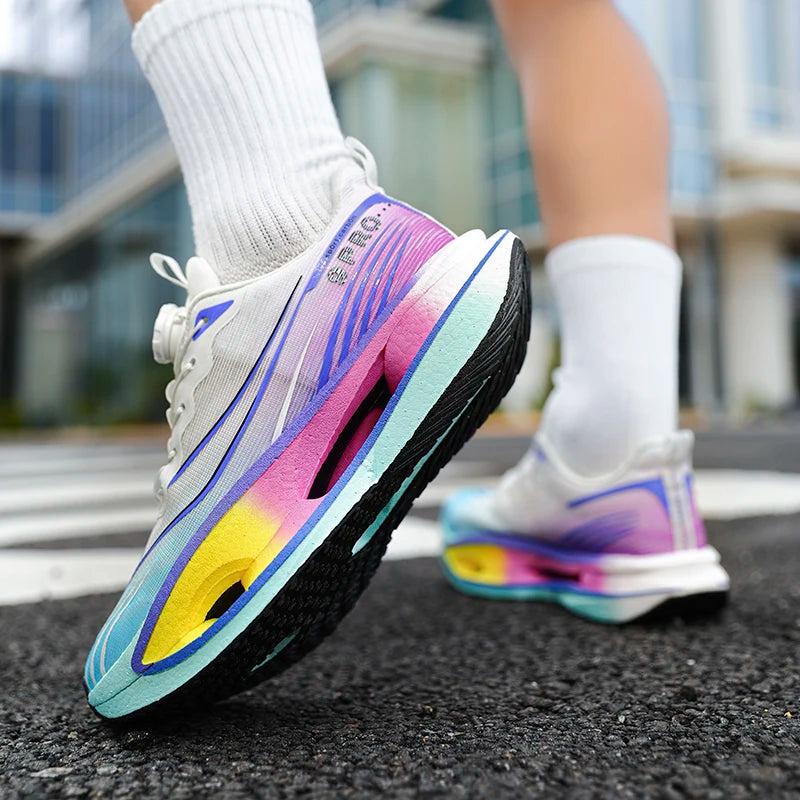 Running Shoes Men Casual Professional Marathon Sports shoes Carbon Plate Breathable Lightweight Women Athletic Sneakers