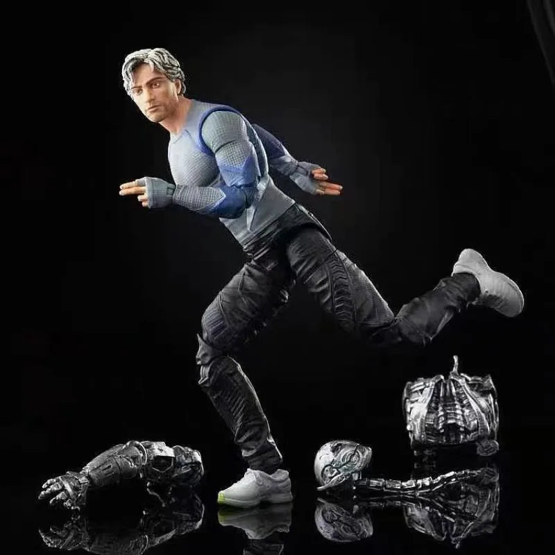 Original Hasbro Marvel THE INFINITY SAGA QUICKSILVER Anime Figure Collection Model Toys