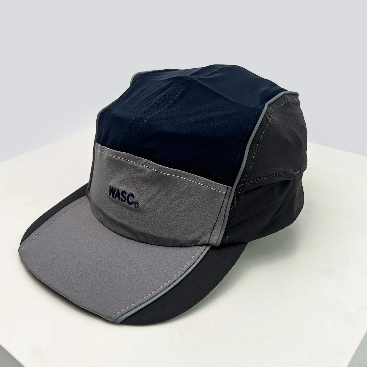 New Unisex Flat Eave Letter Baseball Hats Sunshade Retro Breathable Quick Drying Peaked Caps Versatile Color Block Fashion ins