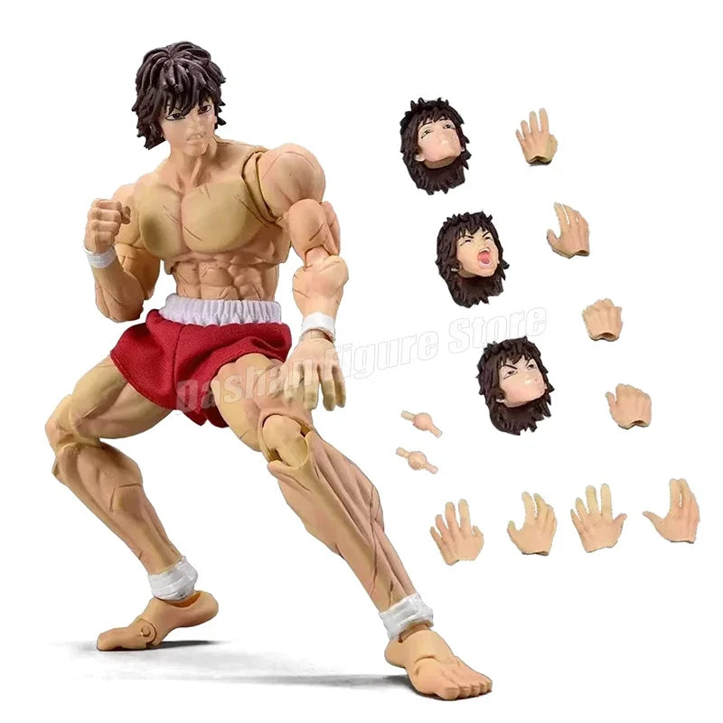 17cm Storm Toys Baki Hanma Action Figure Fighting Anime Son Of Ogre Figure