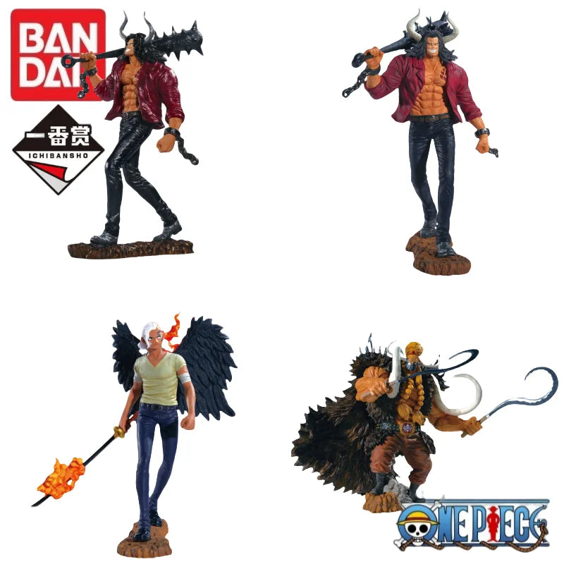 Special OfferIn Stock 100% Original Bandai Ichiban Kuji One Piece Ex Loyalty To Thunr Kaidou King Jack Soul Gxmateria Anime Figu