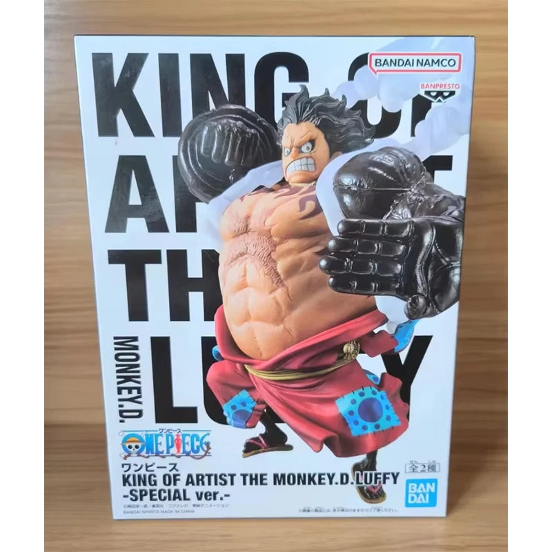 【IN STOCK】Original Banpresto King Of Artist One Piece Monkey D. Luffy Gear 4 Bounce Man Special Ver. 15cm Figure