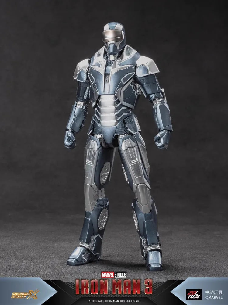 ZD Marvel Toys 1:10 Iron Man Mark40 MK40 Shotgun Tony Stark Armor Action Figure
