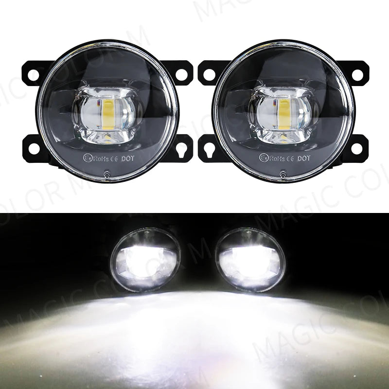For Mitsubishi Lancer 2015 2016 2017 LED Daytime Running Light DRL Turn Signal Daylight Waterproof Fog Head Lamp Car Accessories