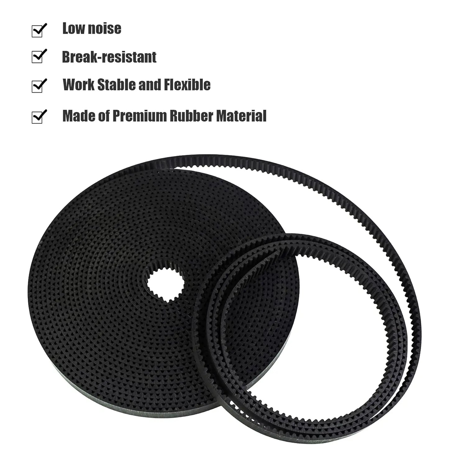 3D Printer Belt 10 Meters（32.8ft) GT2 Belt 2mm Pitch 6mm Wide for Creality Ender 3 Ender 5 CR-10 10S Anycubic Kobra Max Anet A8
