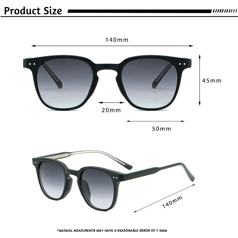 CATERSIDE Round Retro Sunglasses Men's Punk Fashion Brand Design Sun Glasses Women Travel Outdoor UV400 Shades Propionic Temple