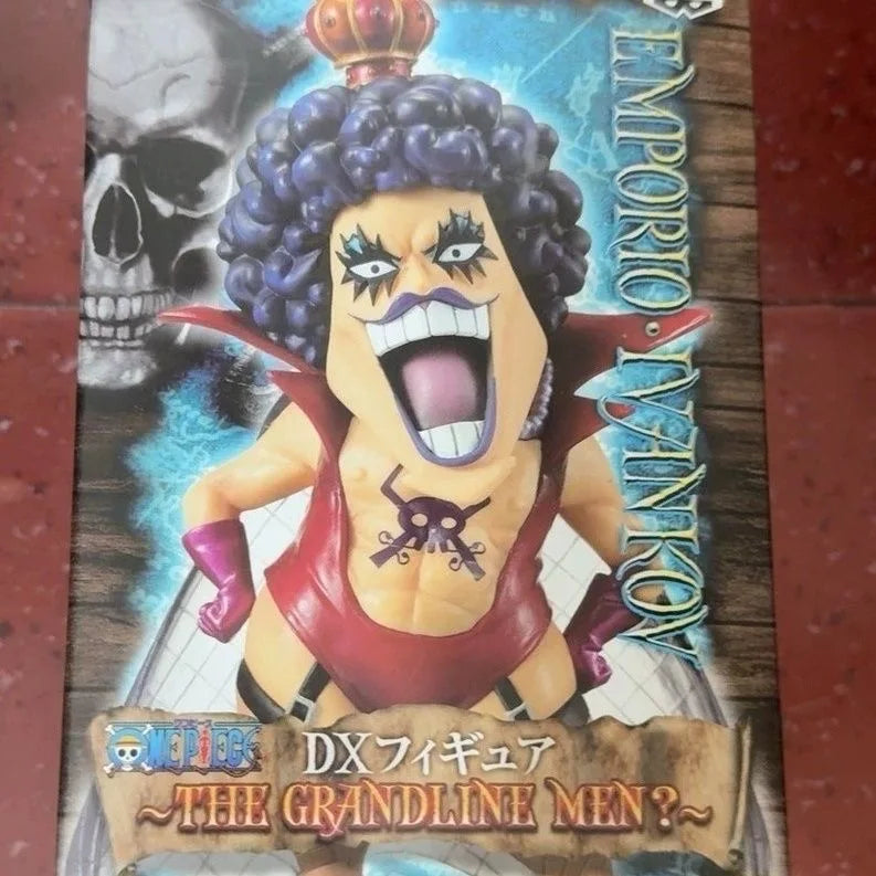 【IN STOCK】Original Banpresto DXF The Grandline Men One Piece Emporio Ivankov 13cm  Figure PVC Collectible Model Toy Gift