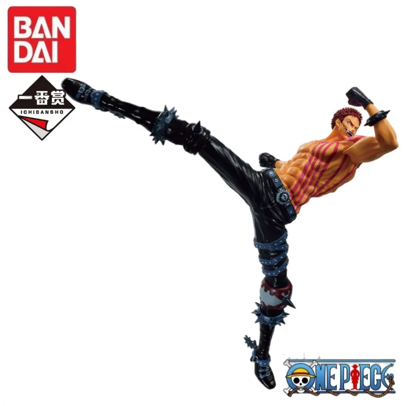 Special OfferIn Stock Original Bandai Ichiban Kuji King Roronoa Zoro Marco Benn Beckman Charlotte Katakur Anime Figures Toys for