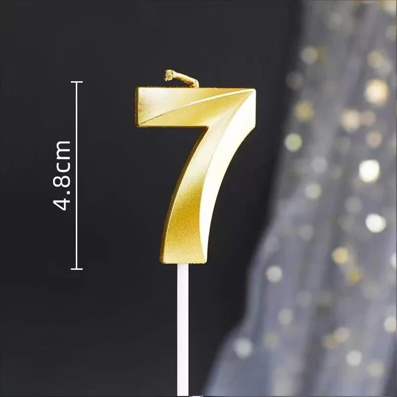 1pc Age Number Candle, Birthday Cake Candle, Creative Party Event Celebration Anniversary Cake Decoration