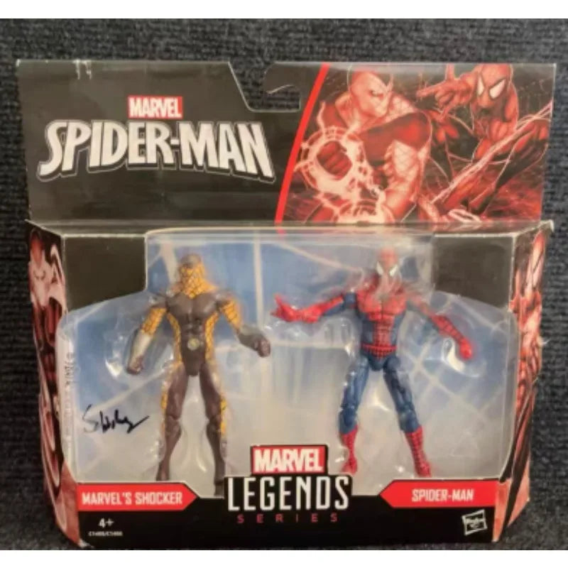 Original Hasbro Marvel Legends Series SPIDER-MAN No Way Home MARVEL'S SHOCKER & SPIDER-MAN Anime Figure Toy Collection Gift