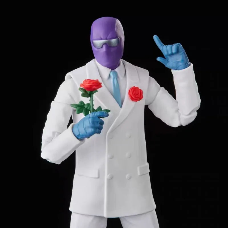 Original Hasbro Marvel Spider-Man Retro Comics ROSE Anime Figure Model Toy Collection