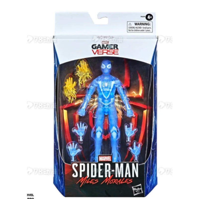 Original Hasbro Marvel Legends Series Spider-Man Miles Morales Action Toy Figure Collection Gift