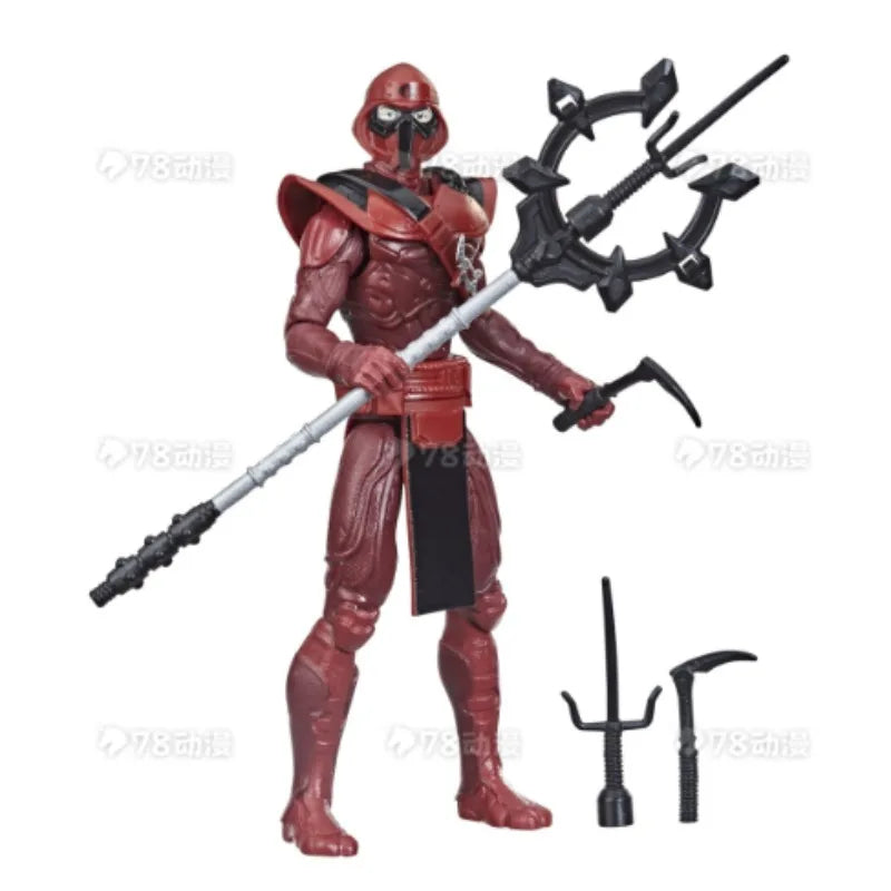 Original Hasbro G.I. Joe Snake Eyes: G.I. Joe Origins Red Ninja Anime Figures Toys Models Collection