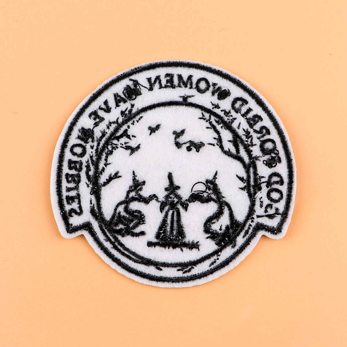 Funny Witch Iron On Patch Clothes Patch For Clothing Movie Embroidered Patch Garment Apparel Accessories Sewing Stickers