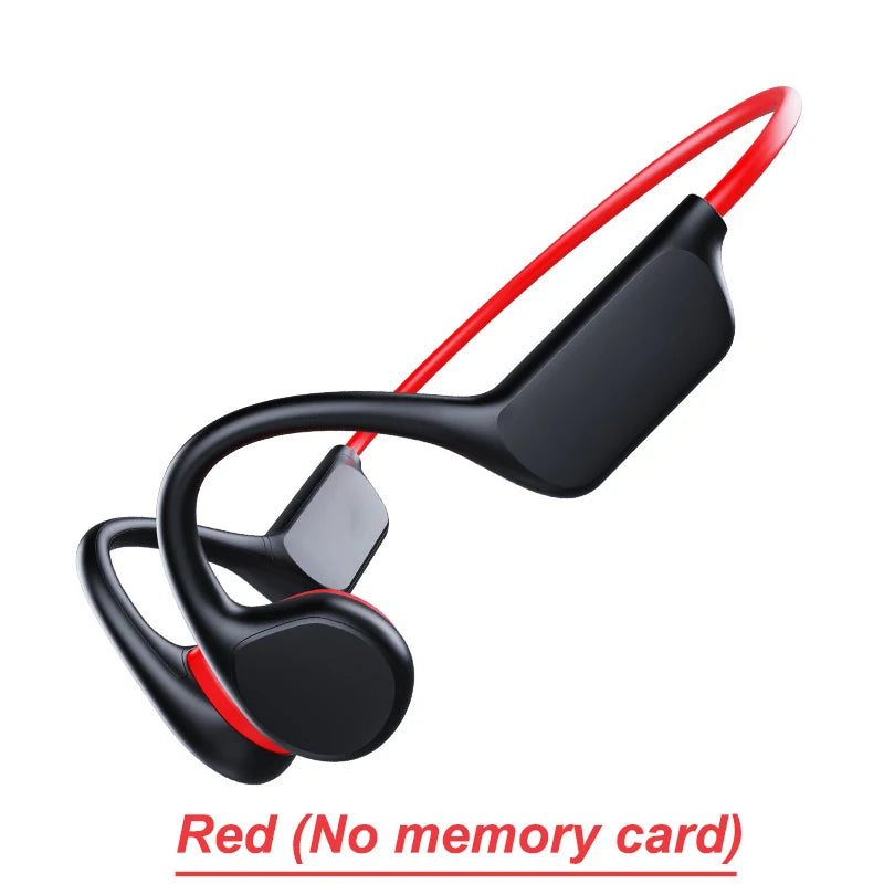 BMAD Bone Conduction Headphones IPX8 Waterproof MP3 Bluetooth5.4 Wireless Swimming Headphones With Mic Swimming Sports Fitness
