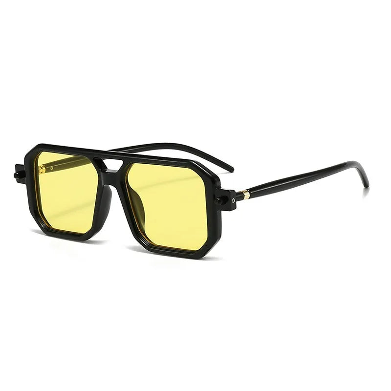 New Cross Border Sunglasses European and American Fashion Street Photography Square Frame Sunglasses