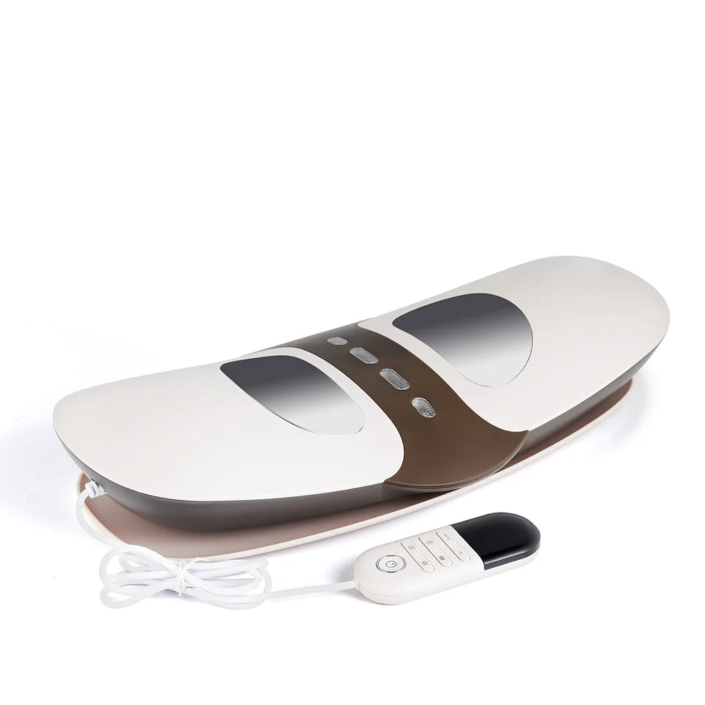 Electric Lumbar Traction Massager Adjustable Vibration Waist Massager Waist Spine Support Back Massage Machine Waist masajeador