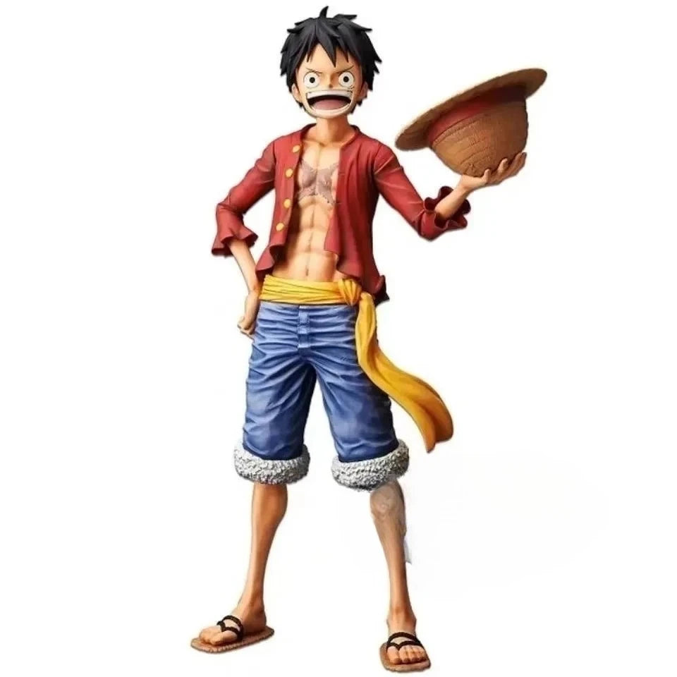 【IN STOCK】Original Banpresto Grandista nero One Piece Monkey D Luffy 28cm Figure PVC Collectible Model Toy Gift
