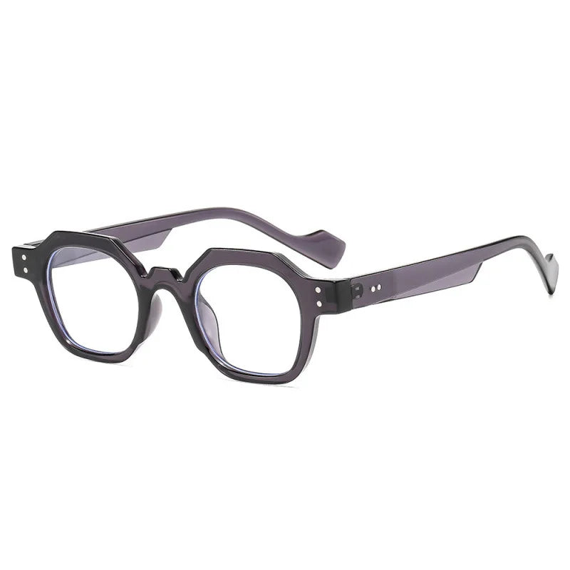 JNPCXI Small Frame Classic Polygon Glasses Women Men Luxury Brand Designer Computer Games Anti-Blue Light Eyewear Unisex Lentes