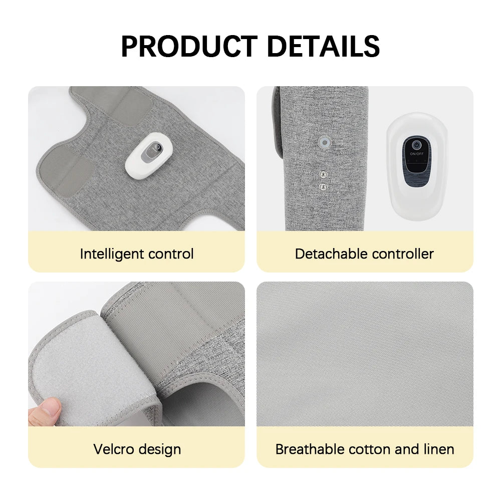 PASTSKY 360° Air Pressure Calf Massager Wireless Leg Massage 3 Mode Airbag Compresstion Relax Leg Calf Muscle Relax Massage