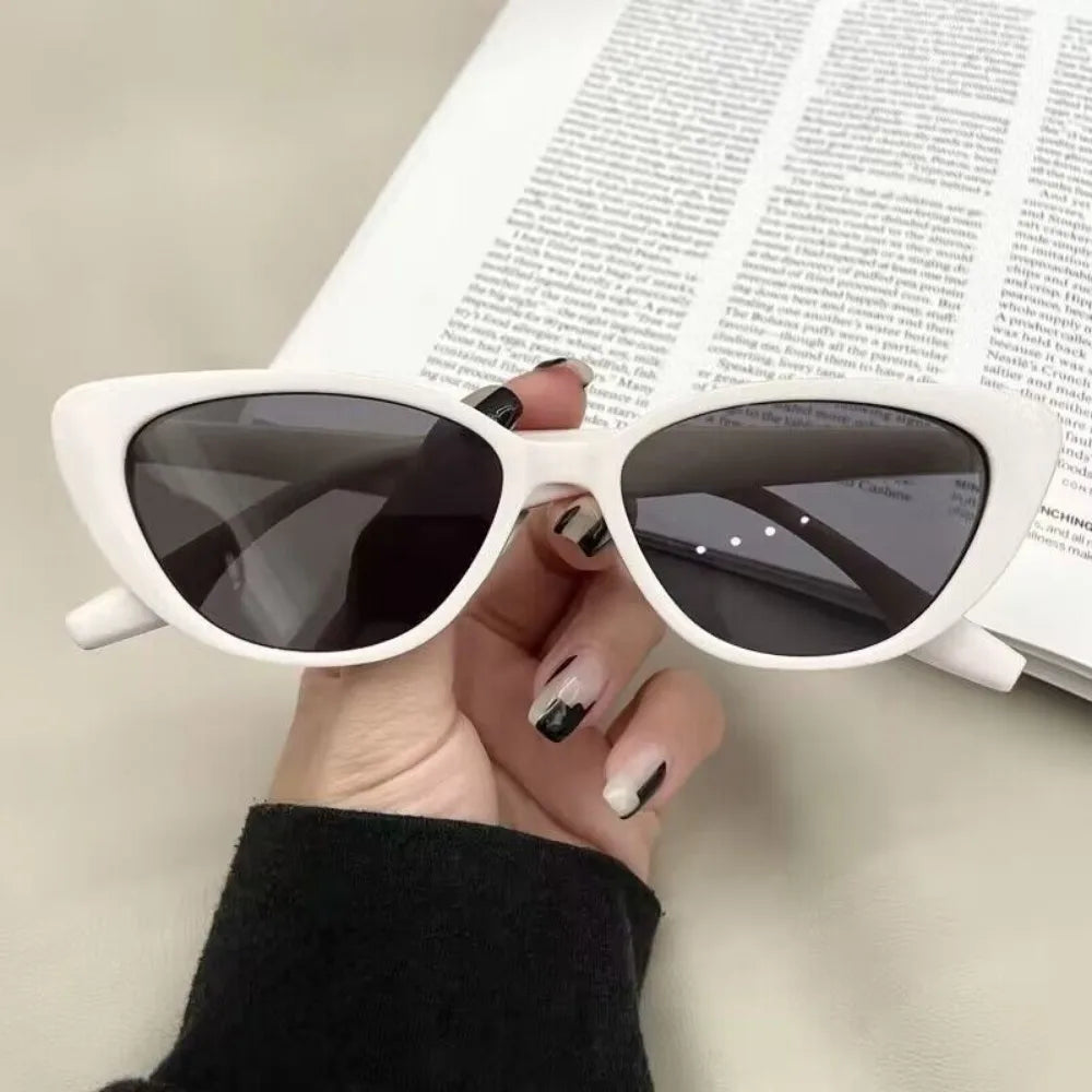 Cat Eye Sunglasses Woman Retro Classic Sun Glasses Female  Street Beach Sunglass