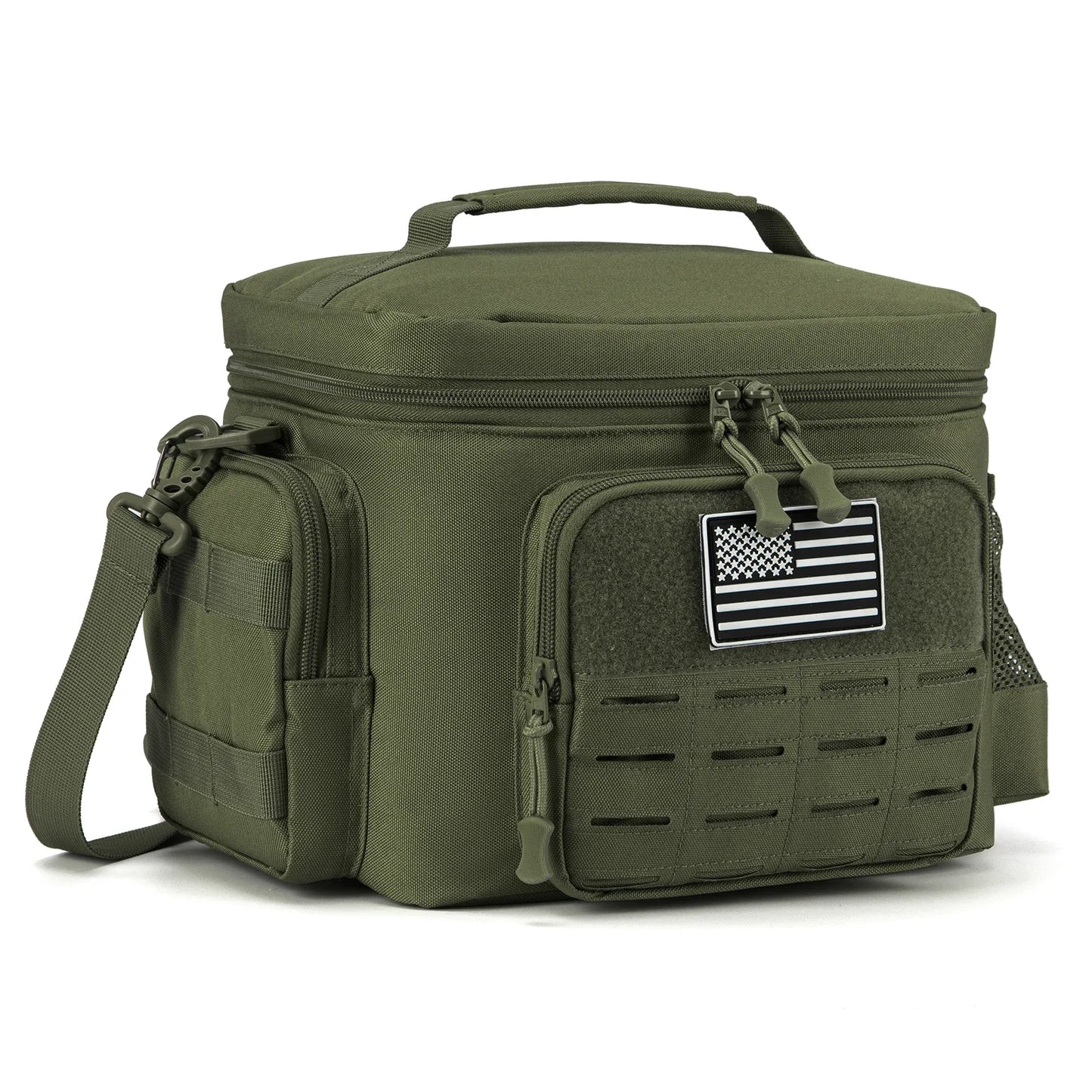 Outdoor Tactical Thermal Cooler Bag Lunch Box Heavy Duty Leakproof Insulated