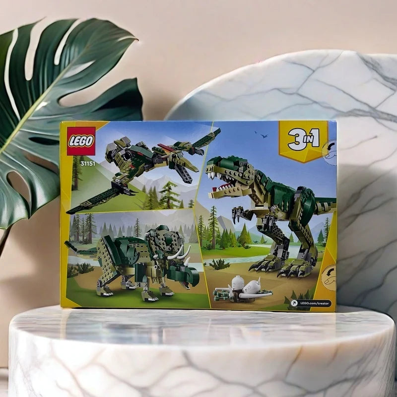 31151 LEGO 3in1 T. Rex, LEGO - Dinosaur Toy Building Brick Assembly, Ages 9+
