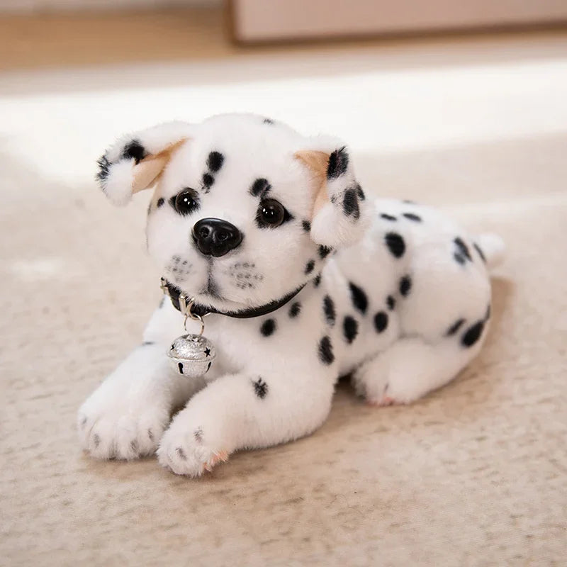 New Dalmatians Dog Plush Toy Cute Stuffed Realistic Beagle Spotted Puppy Doll Home Decor High Quality Kids Birthday Gift