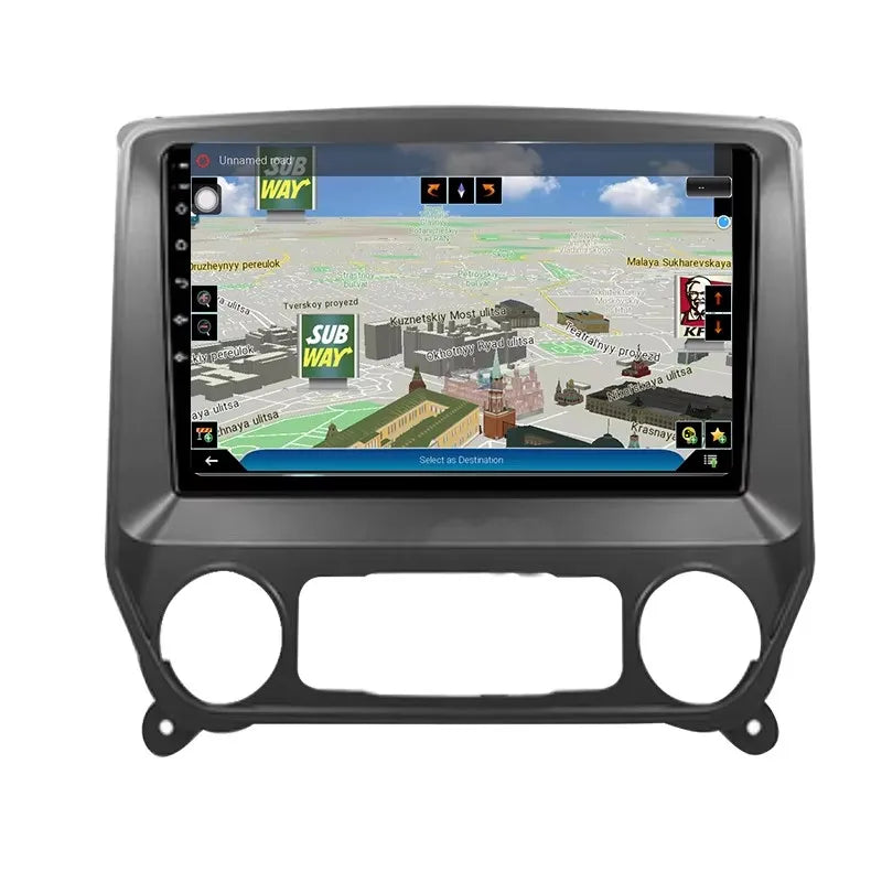 Carplay Android Radio For Chevrolet Silverado 3 GMTK2 2014-2018 Car Stereo Radio Car Multimedia Video Player GPS/Car Pla