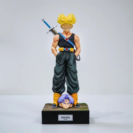 Anime Dragon Ball Z Trunks Figure Super Saiyan Future Trunks Figurine Action Figures 30CM Pvc Statue Collectible Model Toys