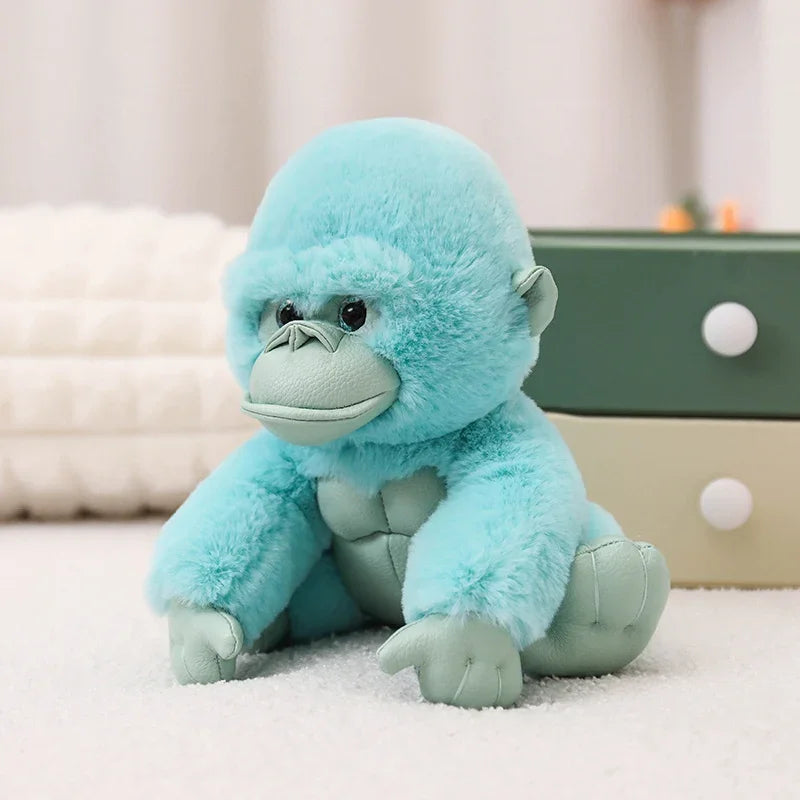 20/30CM Cute Small Gorilla Doll Soft Stuffed Toys Lovely Sitting Monkey Toys Funny Home Decoration Ornament