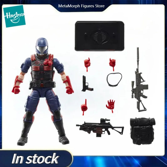 Original Hasbro G.I. Joe Classified Series Cobra Viper Anime Fiqure Toy Model Collection