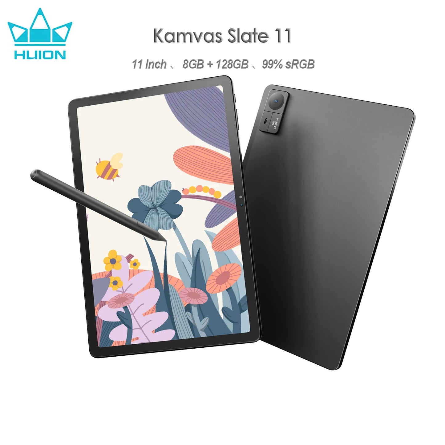 2025 Huion Kamvas Slate 11/13 Android 14 Tablet Graphic Drawing Note Pad 60/90Hz