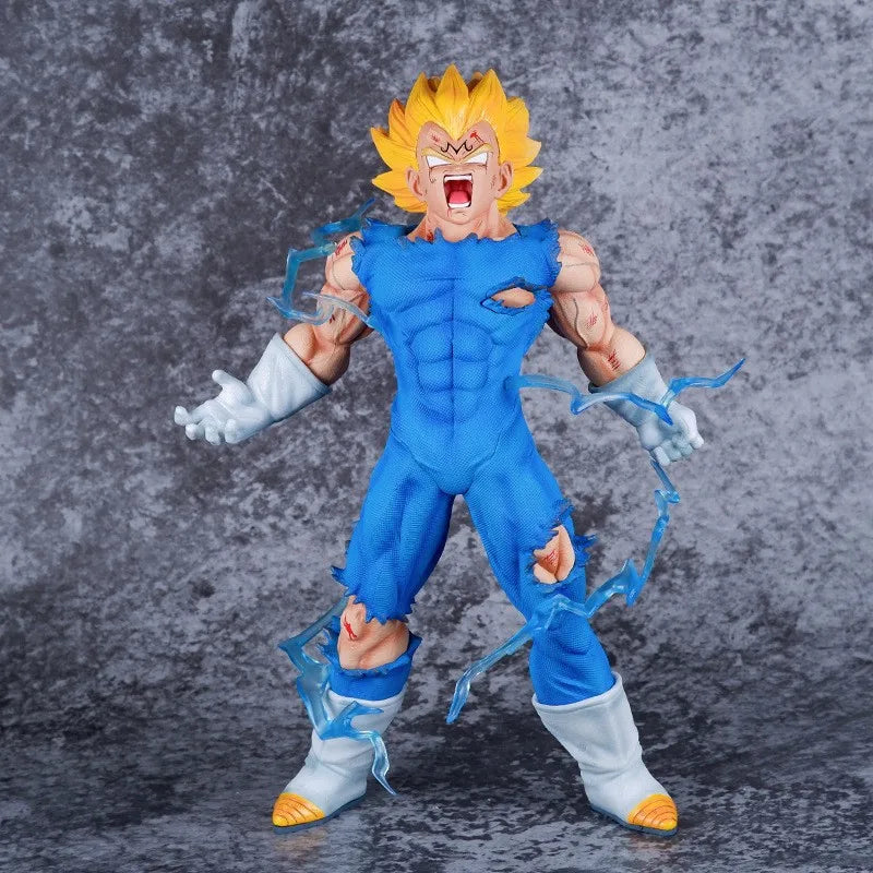 11"Dragon Ball Self Destructing Vegeta Demonized Vegeta Action Figure PVC Model