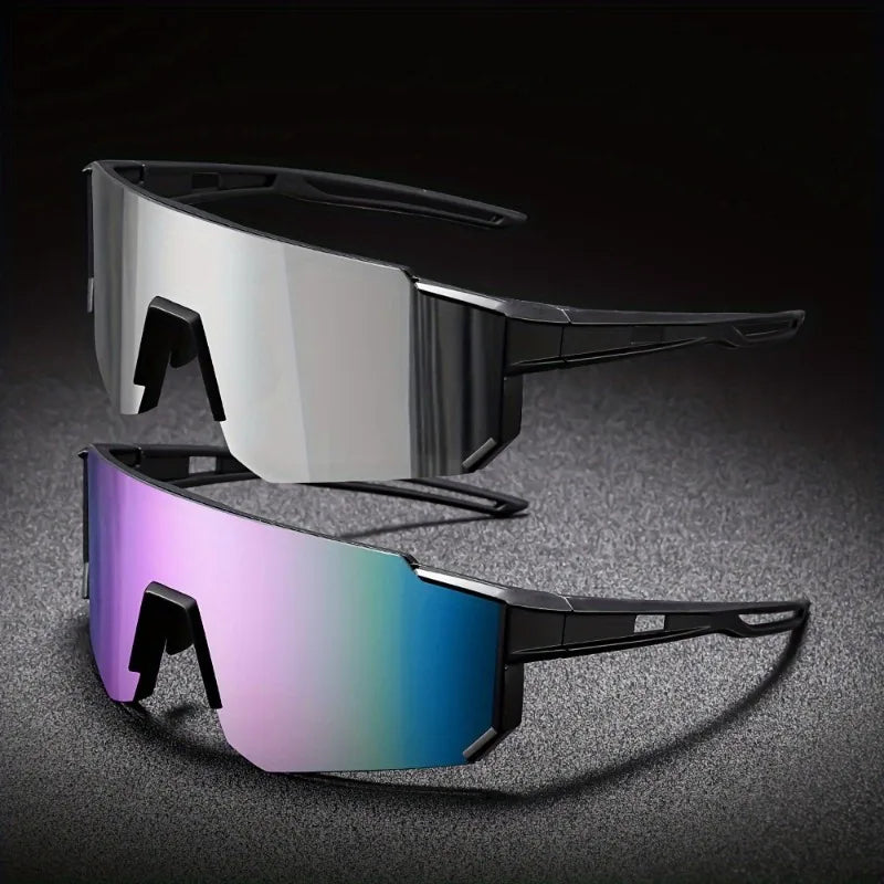 Large Frame PC Fashion Sunglasses for Women and Men 2 Pairs Combination Optional