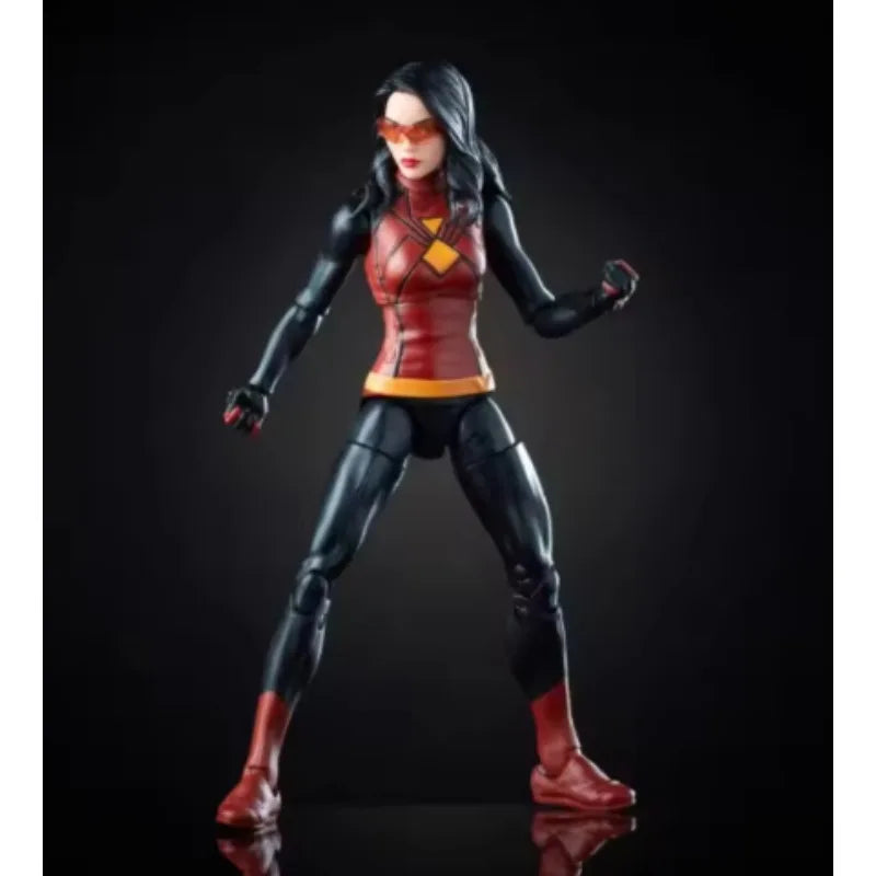 Original Hasbro Marvel Legends Series SPIDER-WOMAN Anime Figure Toy Collection Model
