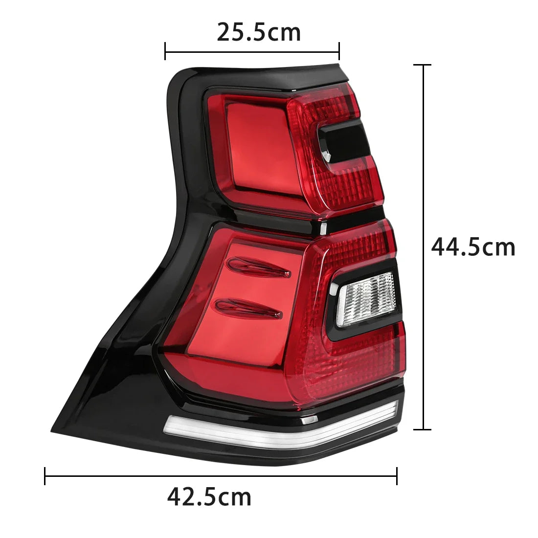 For Toyota Land Cruiser Prado FJ150 LC150 GRJ150 2018 2019 2020 LED Tail Lamps Rear Driving Turn Signal Brake Lights Taillights