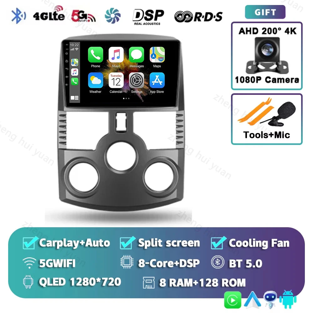Android 15 For Toyota Rush J200 1 2006 - 2018 2K QLED Android Car Radio Multimedia Video Player GPS stereo CarPlay Head Unit 4G