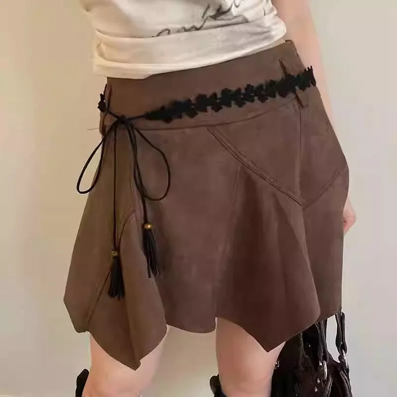 Bohemian Retro Folk Style Waist Chain Female Korean Version Of The New Dress With High-Grade Belt With White Waist Rope