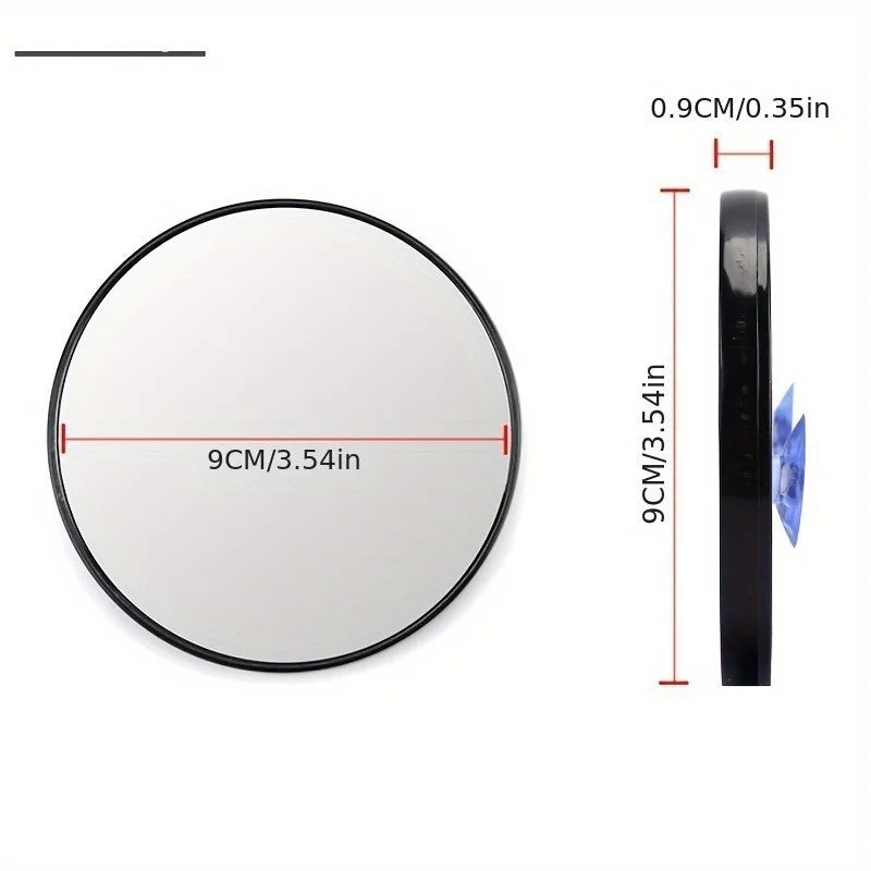 Magnifying Mirror with Suction Cups - 5X/10X/15X Magnification for Perfect Makeup Application