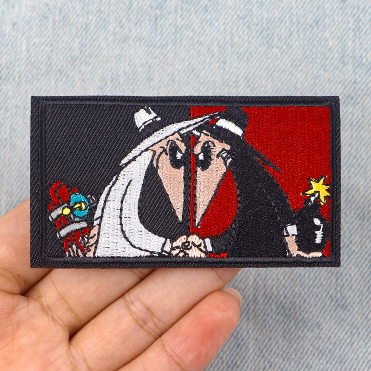 Spy Games Embroidery Patch Funny Iron On Patches For Clothing Thermoadhesive Patches On Clothes DIY Sew Badges
