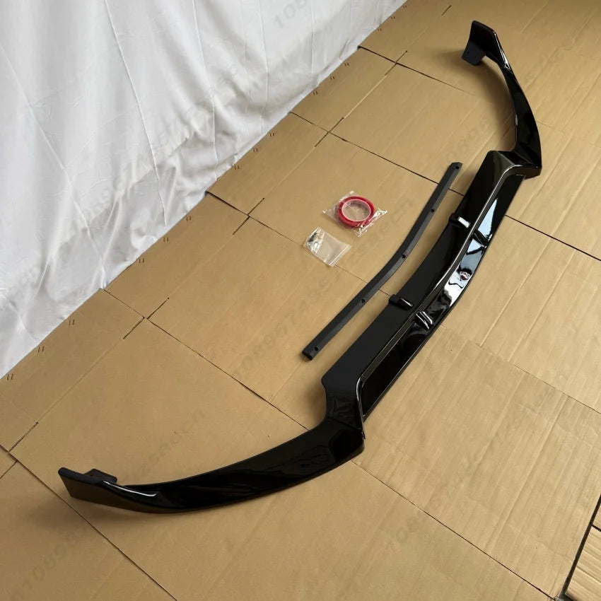 For Mercedes Benz C Class W205 C205 C180 C200 C260 C300 2015-2018 Car Front Bumper Lip Spoiler Diffuser Splitter Body Kit Tuning