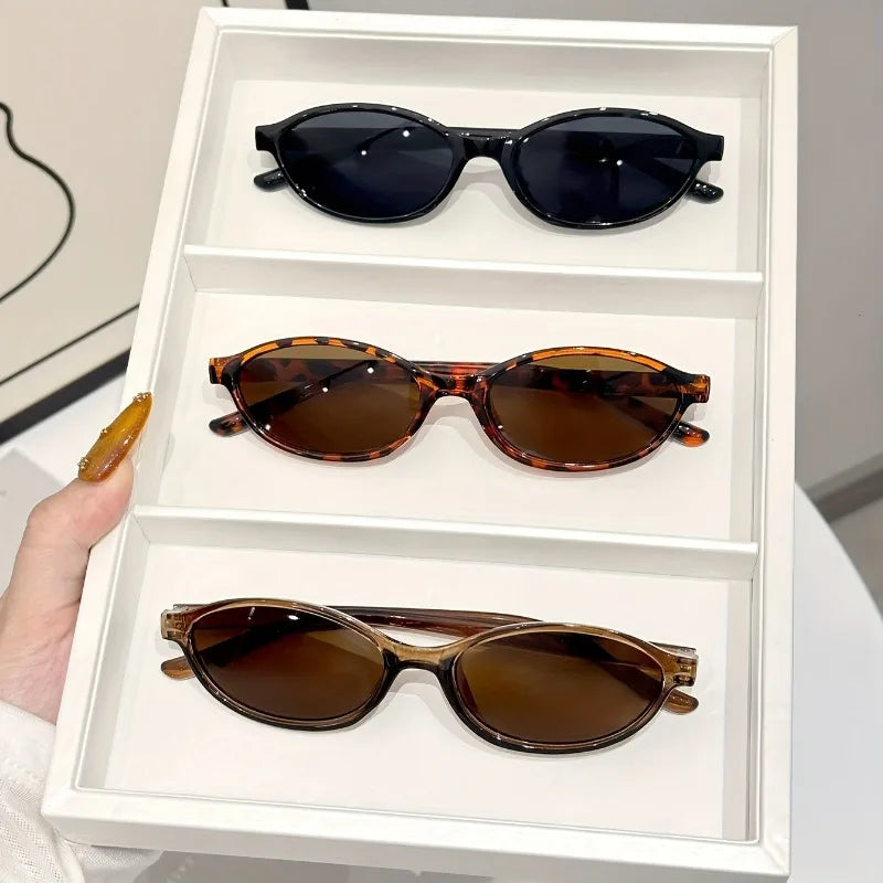 3 Pairs of Unisex Geometric Retro Classic Glasses A Daily Must-have Perfect Gift for Family and Friends Versatile Item