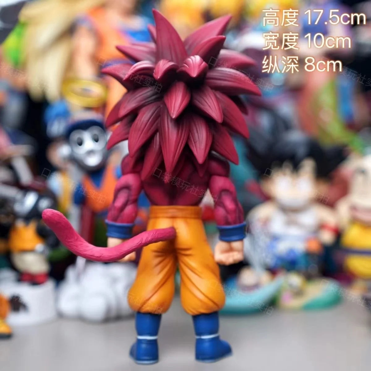 17cm/6.69inch Dragon Ball Daima Super Saiyan 4 Goku Figure Ssj4 Son Goku Action Figurine Pvc Statue Collectible Model Toy Gift