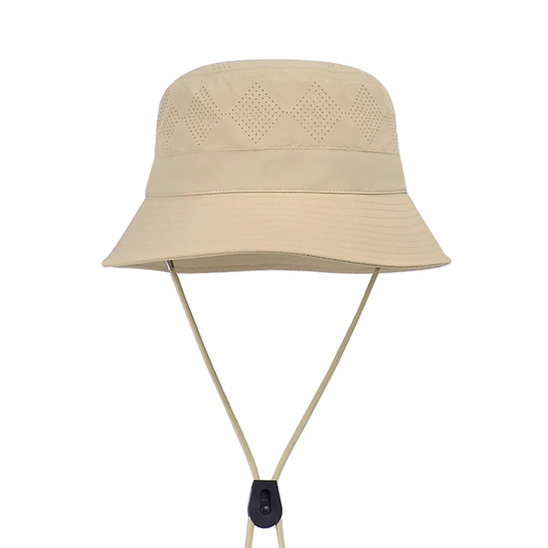9263New quick-drying waterproof hat outdoor mountaineering fishing sunshade hat breathable small eared solid color fisherman
