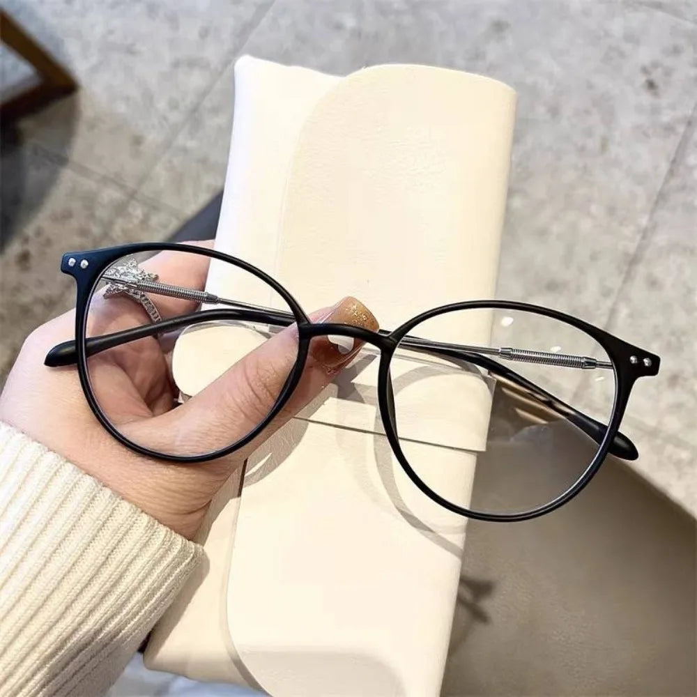 【-50 to -300】Fashion Women myopia glasses graded Anti Radiation Anti blue light Computer glasses with grade