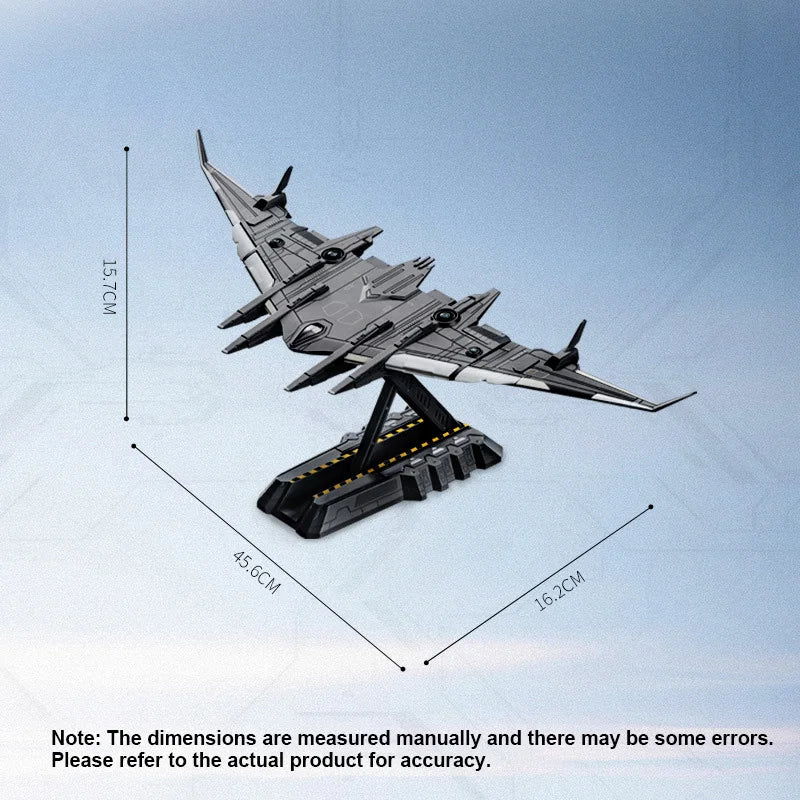 1:1500 1:3000 Luan Niao Strategic Aerospace Mother Ship Alloy Diecast Toys Models Car Detachable Bracket Rotate Collectors' Gift