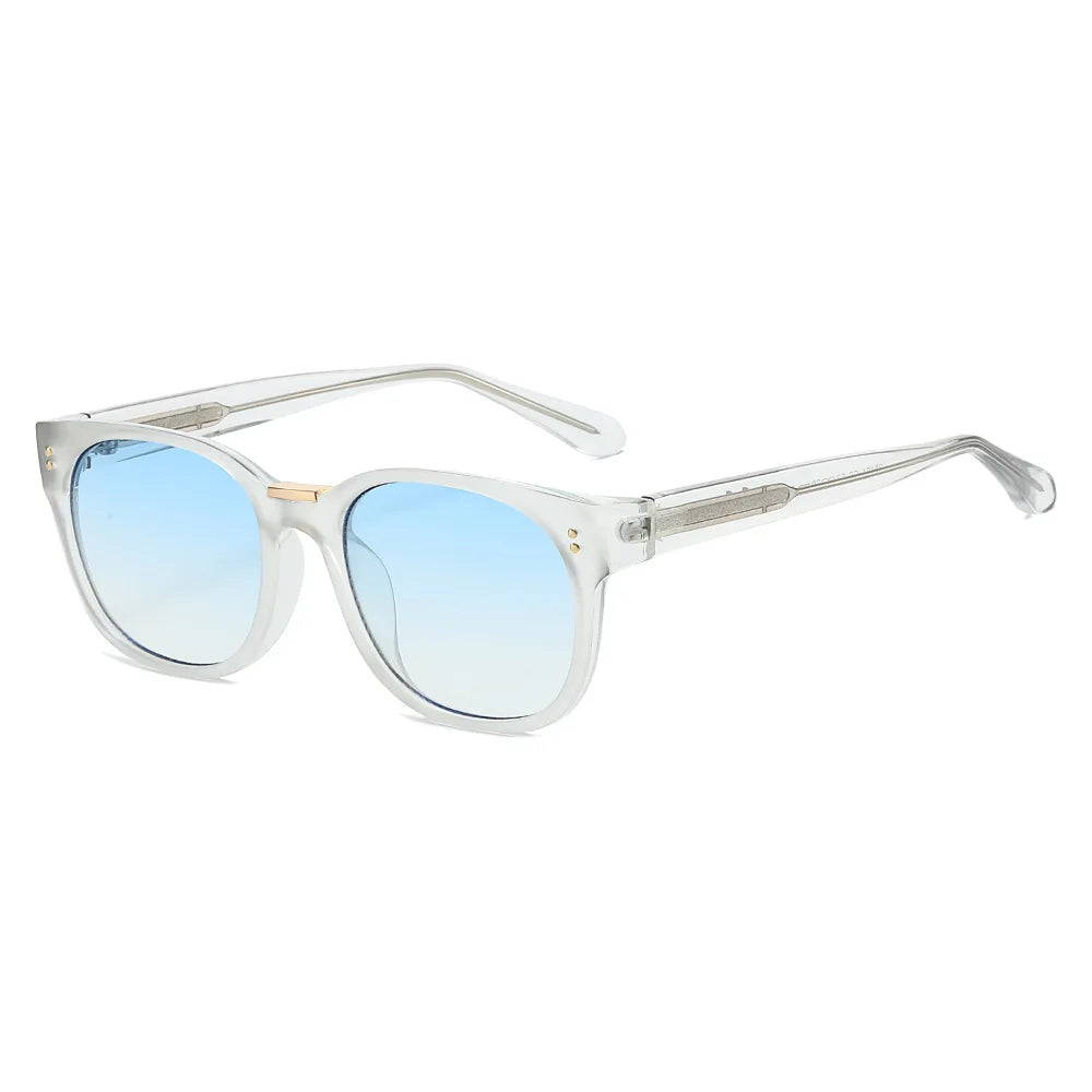 JNPCXI New Designer Square Sunglasses Men Women Fashion Tint Lens Stainless Steel Sun Shades UV400 Oculos Sol Feminino