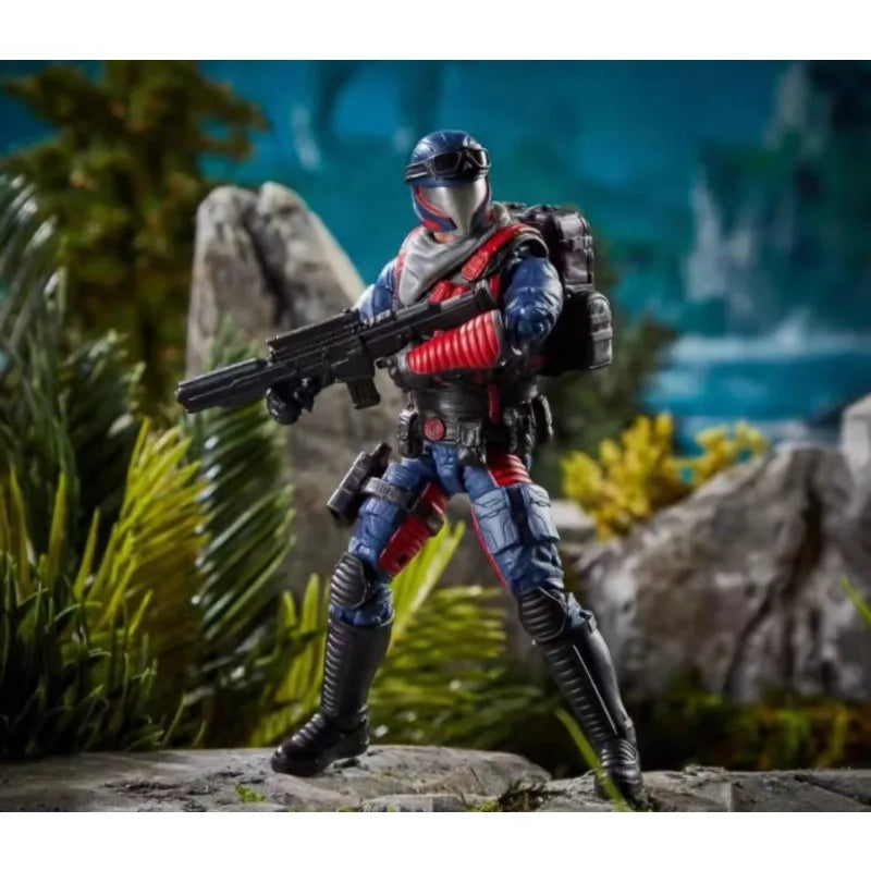 Original Hasbro G.I. Joe GI Joe Classfied Series Missions Cobra Island Cobra Viper Action Figure Collection Toys Ornaments